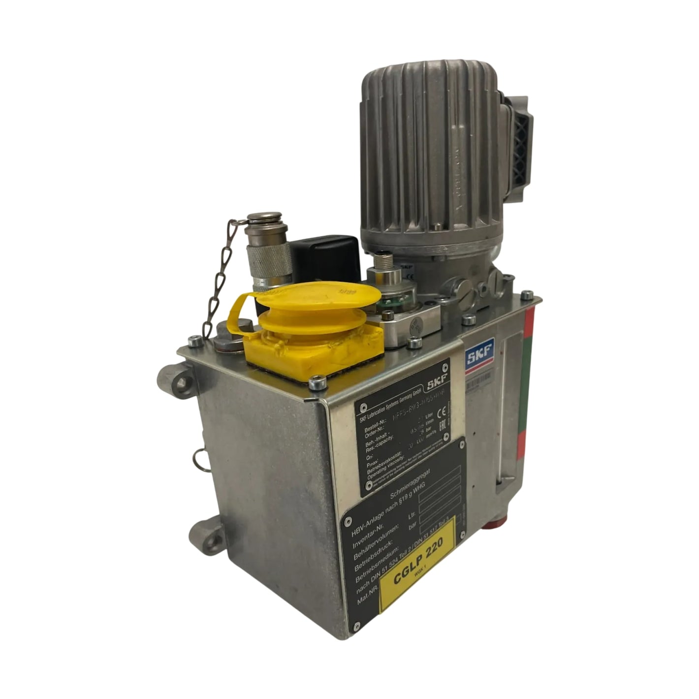 SKF Schmierpumpe Pumpe für Fett 0,075kW Industrie Einsatz MFE5-BW3-M155+MXB