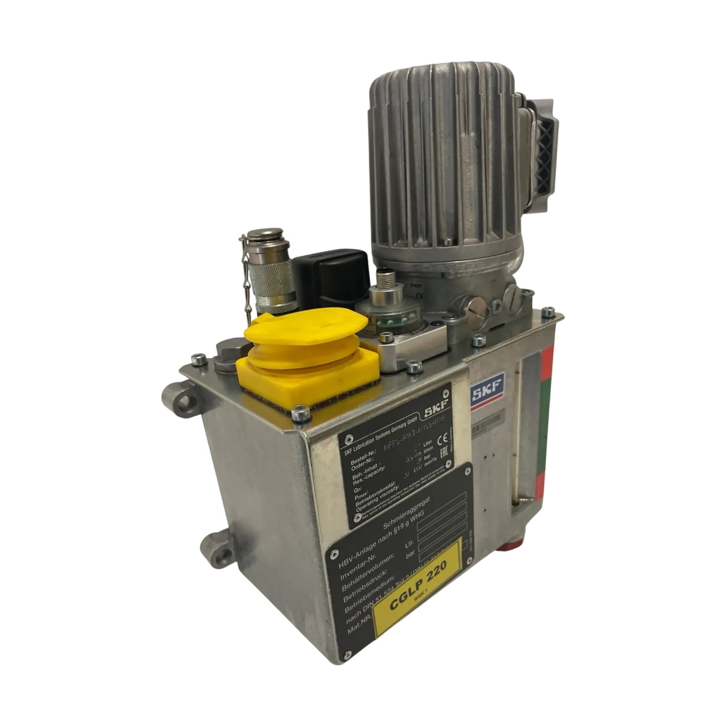 SKF Schmierpumpe Pumpe für Fett 0,075kW Industrie Einsatz MFE5-BW3-M155+MXB