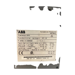 ABB Freelance 2000 FieldController DFC 02 37261-4-0369528 Profibus DPV1 SPS