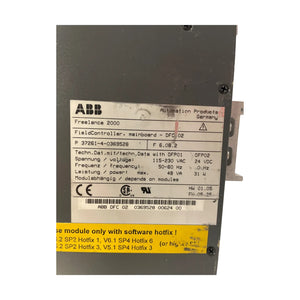 ABB Freelance 2000 FieldController DFC 02 37261-4-0369528 Profibus DPV1 SPS