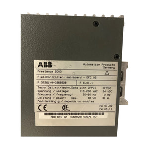 ABB Freelance 2000 FieldController DFC 02 37261-4-0369528 Profibus DPV1 SPS