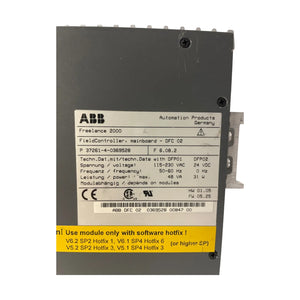 ABB Freelance 2000 FieldController DFC 02 37261-4-0369528 Profibus DPV1 SPS