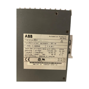 ABB Freelance 2000 FieldController DFC 02 37261-4-0369528 Profibus DPV1 SPS