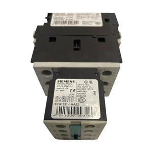 Siemens Leistungsschütz 5,5kW 12A 24V DC 2S+2Ö S0 3RT1024-1BB44 3RH1921-1HA22