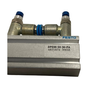 Festo Pneumatikzylinder DPDM-10-30-PA 4831874 für Industrie Einsatz Bauteil