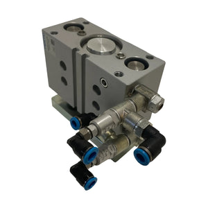 Festo Doppelkolbenzylinder DFM-40-25-P-A-KF 170939 für Industrie Einsatz Bauteil