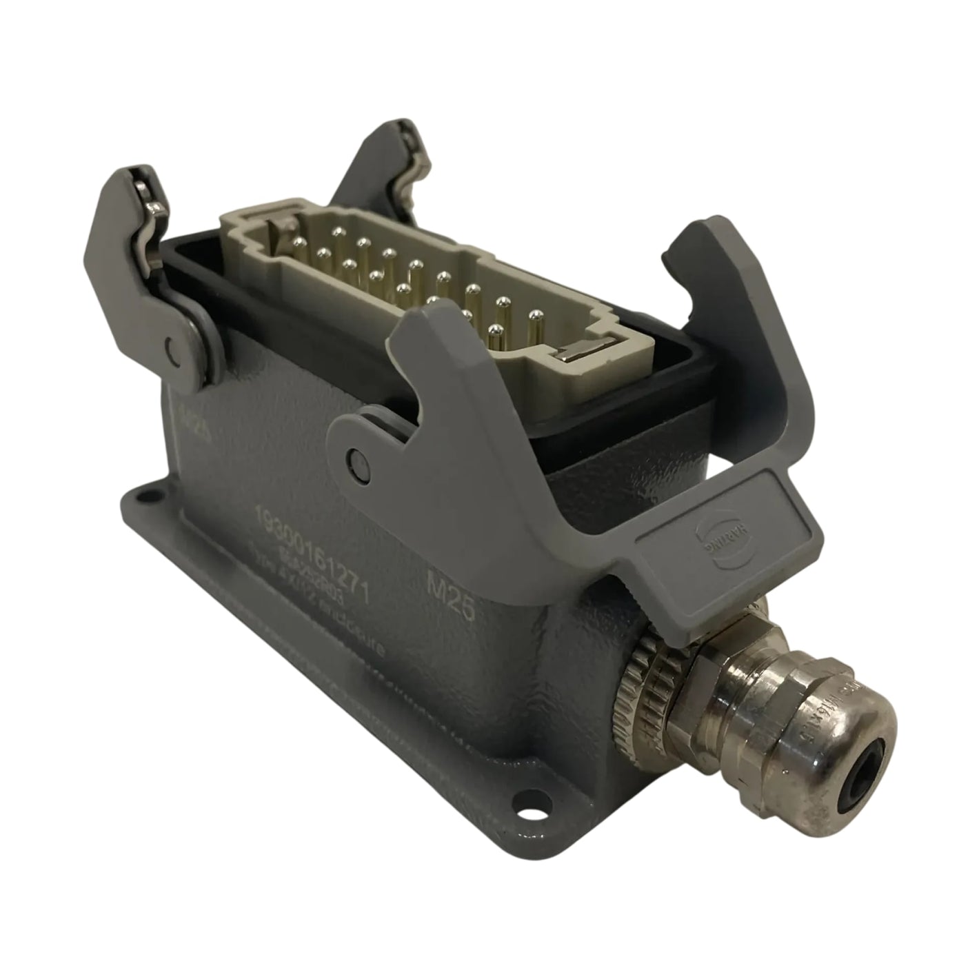 Harting Steckverbinder-Gehäuse 19300161271 für Industrie Einsatz Modul Bauteil