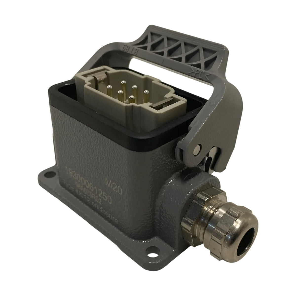 Harting Steckverbinder-Gehäuse 19300061250 für Industrie Einsatz Modul Bauteil