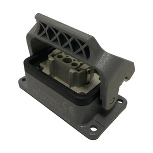 Harting Steckverbinder-Gehäuse 09300060301 für Industrie Einsatz Modul Bauteil