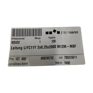 Euchner Steuerleitung LiYC11Y für Industrie Einsatz Automation