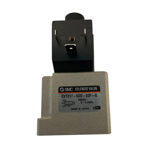 SMC EVT317-5DO-02F-Q Magnetventil 3-Wege Pneumatik Industrie Einsatz Bauteil