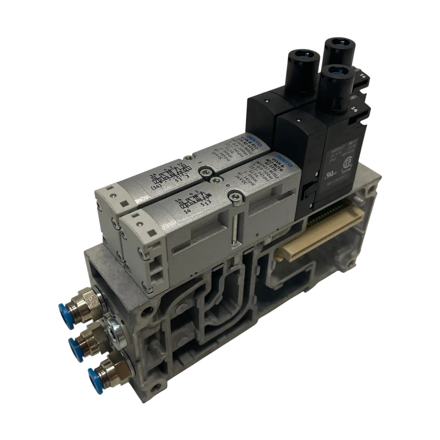 Festo Verkettungsplatte VABV-S4-2S-G18-2T2 539224 Pneumatik Industrie Einsatz