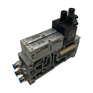 Festo Verkettungsplatte VABV-S4-2S-G18-2T2 539224 Pneumatik Industrie Einsatz