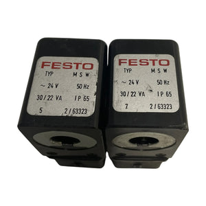Festo Magnetspule MSW 24V VE:2stk Pneumatik Industrie Einsatz Automation Ventil