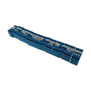 Wago Durchgangsklemme 2004-1204 VE:50stk TOPJOB 2-Leiter 6.2mm Industrie Klemme
