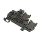 Wago Doppelstockklemme 870 AWG 28-12 VE:50stk Industrie Einsatz Klemme SPS Bau