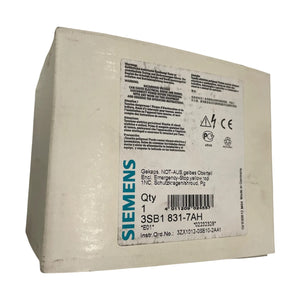 Siemens 3SB1831-7AH Not-Aus-Taster 40 1NC Oberflächenmontage Industrie Einsatz