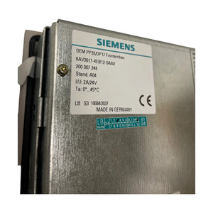 Siemens Simatic PP32/OP17 Bedienfeld Bedieneinheit Industrie 6AV36174EB120AA0
