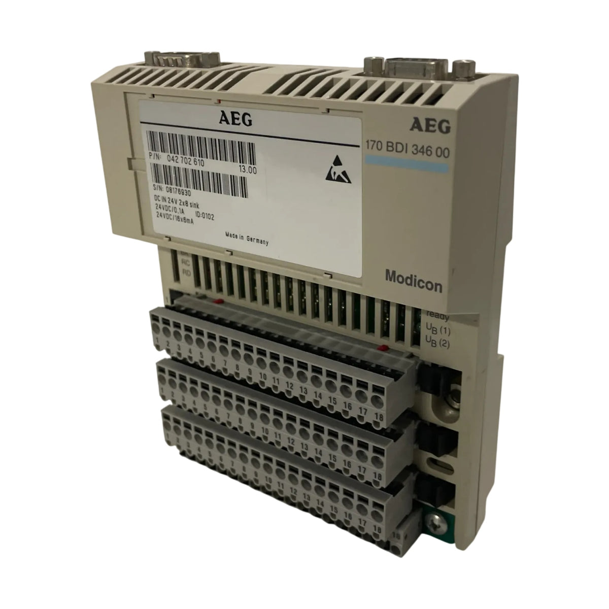 AEG Digitaleingangsmodul 170 BDI 346 00 für Industrie Einsatz Automation Bauteil