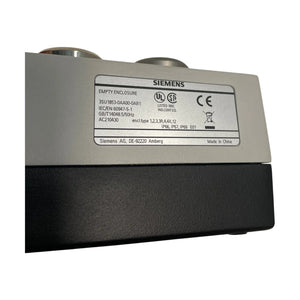 Siemens SIRIUS ACT Gehäuse 3SU1853-0AA00-0AB1 Metall Grau 3-Loch 22mm