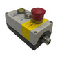 Siemens SIRIUS ACT Gehäuse 3SU1853-0AA00-0AB1 Metall Grau 3-Loch 22mm Leer