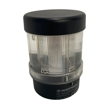 Werma Lichtelement 64081000 IP65 Type 12 Weiß Signalleuchte Industrie Einsatz