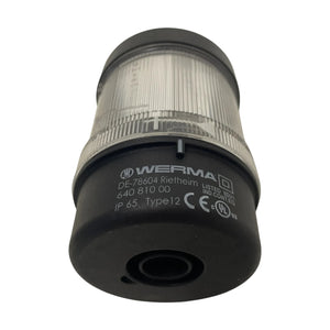 Werma Lichtelement 64081000 IP65 Type 12 Weiß Signalleuchte Industrie Einsatz