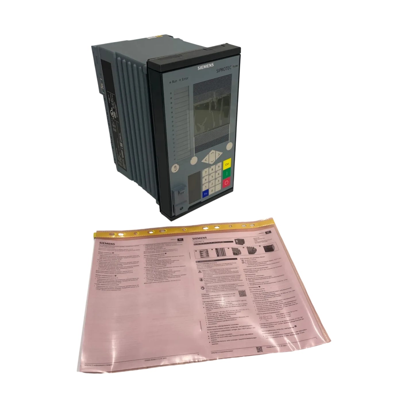 Siemens SIPROTEC 7SJ85 P1J886118 Überstromzeitschutz Schutzrelais Industrie