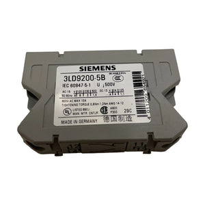 Siemens SENTRON 3LD9200-5B Hilfskontakt 3LD2 Schalter Front 1NO 1NC Zubehör