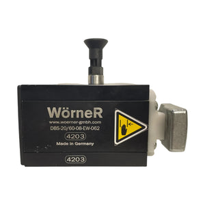 Wörner Vereinzeler DBS-20/60-08-EW-062 4203 mit Dämpfer Pneumatik Industrie