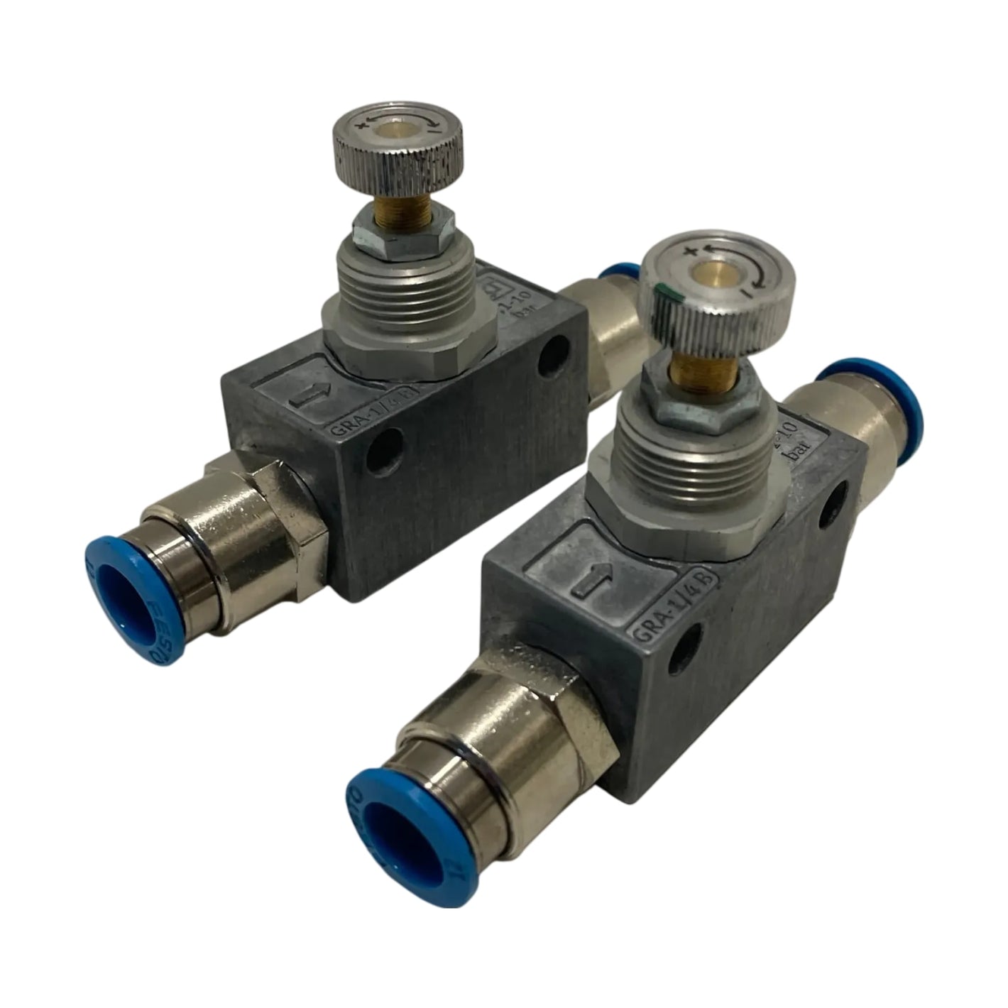 Festo GRA-1/4B Einweg-Stromregelventil Pneumatik Industrie Einsatz Automation