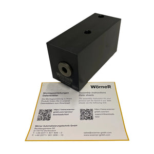 Wörner Pneumatikzylinder DI-490-31-013 Zylinder Pneumatik Industrie Einsatz Bau