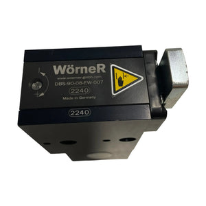 Wörner Vereinzeler DBS-90-08-EW-007 mit Dämpfung Pneumatik Industrie Einsatz