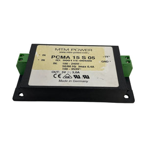 MTM Power Netzteil PCMA 15 S 05 900115-00500 Stromversorgung Industrie Einsatz