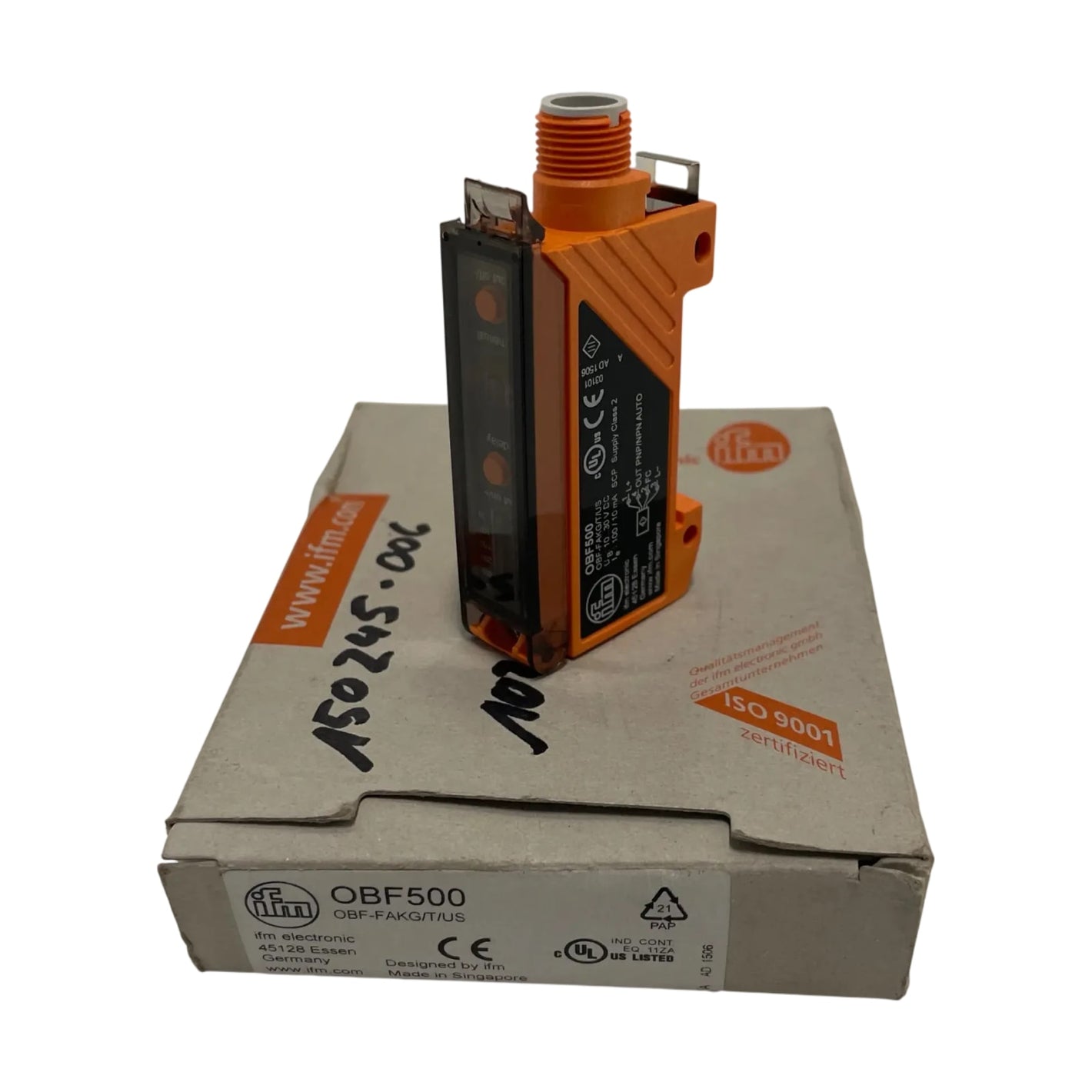 Ifm Fiberoptikverstärker OBF500 OBF-FAKG/T/US Lichtleiter Industrie Einsatz Bau