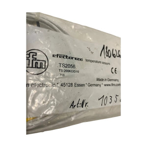 IFM TS2056 TS-200KCID10 Temperatur Sensor Industrie Einsatz Automation Sensor