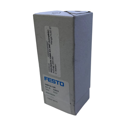 Festo VABB-S4-2-WT 539213 Abdeckplatte für industriellen Einsatz Pneumatik Festo