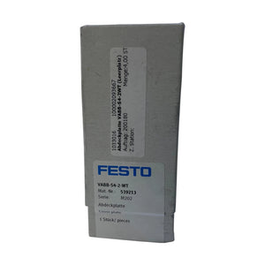 Festo VABB-S4-2-WT 539213 Abdeckplatte für industriellen Einsatz Pneumatik Festo
