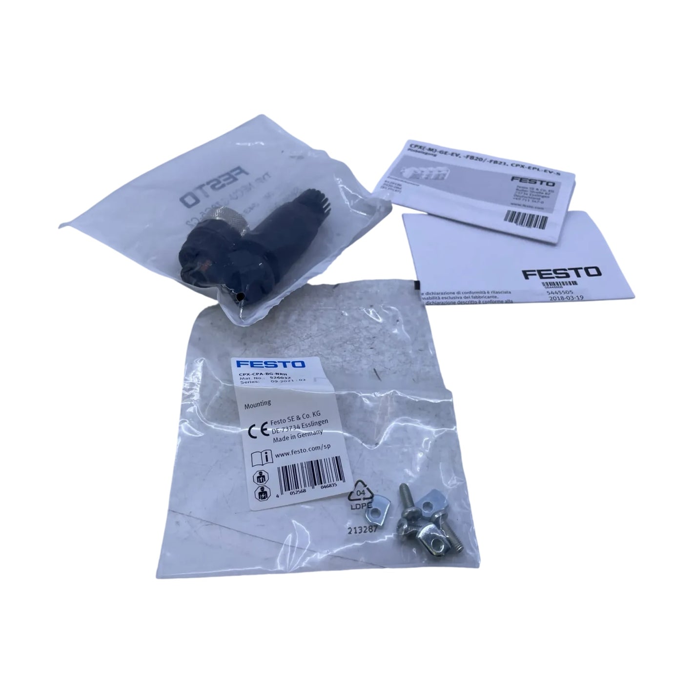 Festo NECU-G78G5-C2 543107 Netzanschlussdose Industrie Einsatz Automation