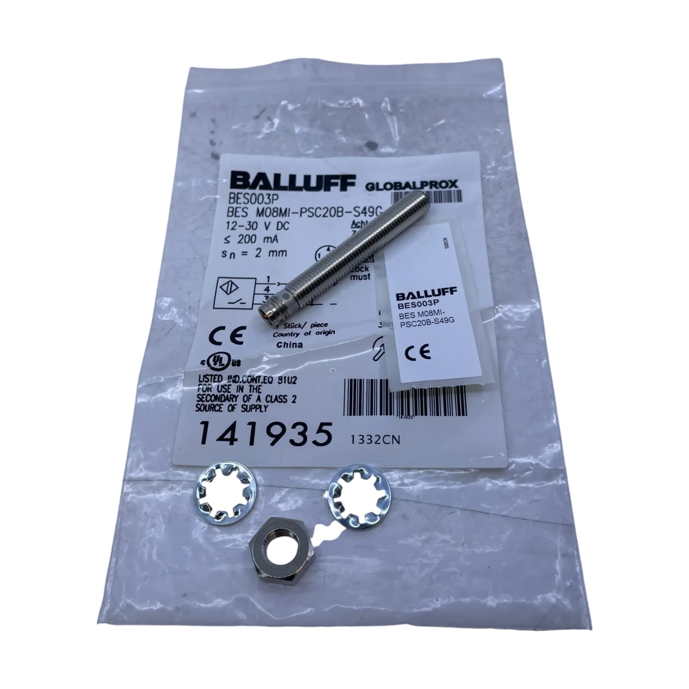 Balluff BES003P BESM08MI-PSC20B-S49G 141935 Sensor Industriebedarf Industrie