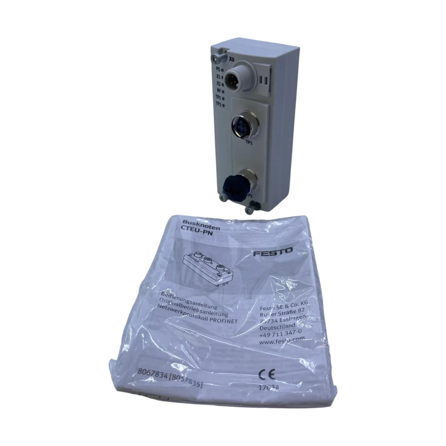 Festo CTEU-PN 2201471 Busknoten Industrie Einsatz Automation Sensor Bauteil