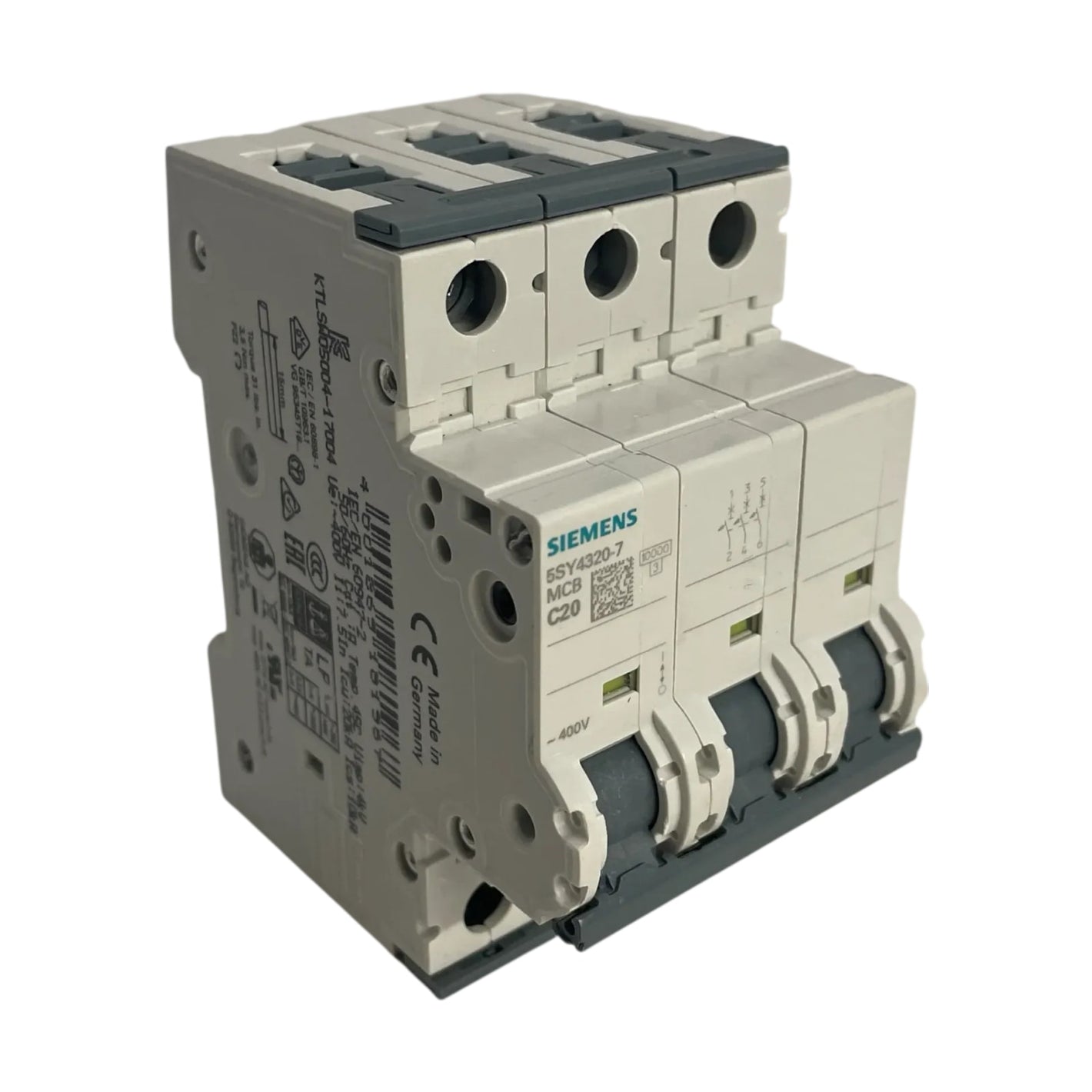 Siemens 5SY4320-7 Leitungsschutzschalter Überstrom 20A 400V Industrie Einsatz