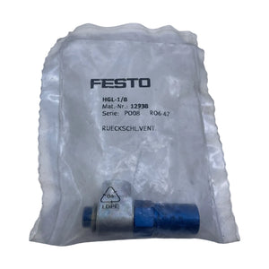 Festo HGL-1/8 12938 Rückschlagventil Industrie Einsatz Automation Pneumatik