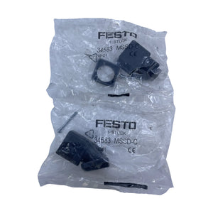 Festo Steckdose MSSD-C 34583 VE:2stk Ventilstecker Anschlusstechnik Ersatzteil