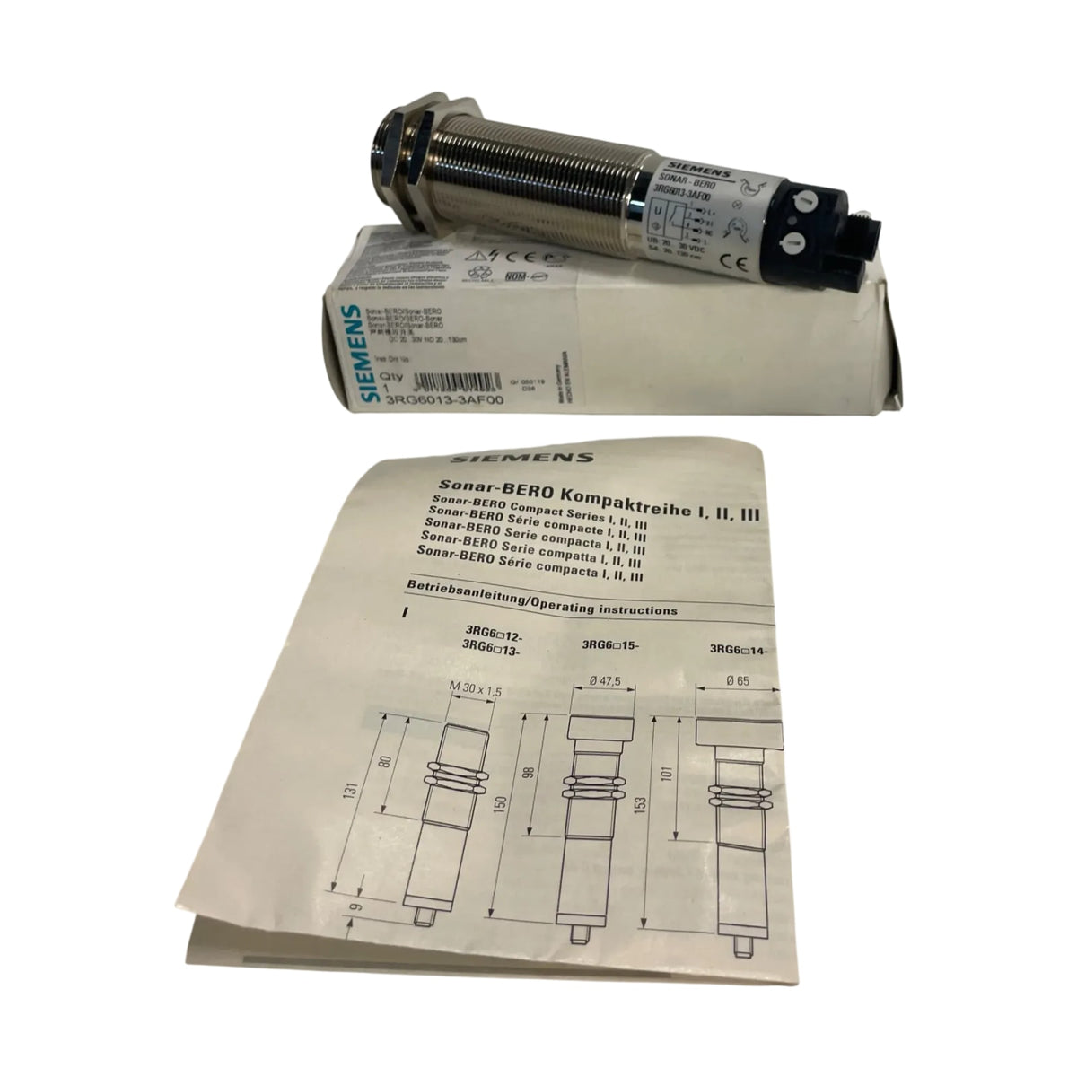 Siemens 3RG6013-3AF00 Näherungsschalter Industrie Einsatz Ersatzteil Technik
