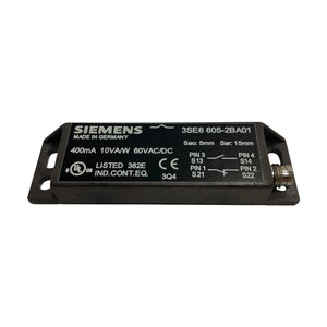Siemens 3SE6605-2BA01 Magnetschalter Schaltblock 1NO+1NC, M8 Industrie Einsatz