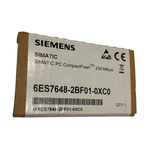 Siemens 6ES7648-2BF01-0XC0 SIMATIC PC CompactFlash 256 MB Industrie Einsatz