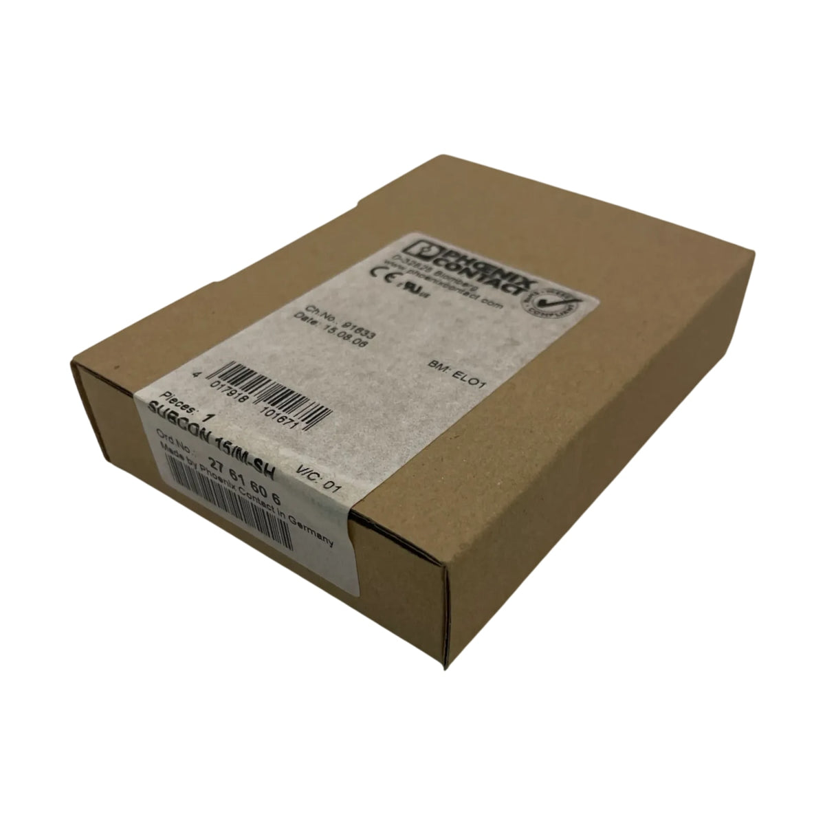 Phoenix Contact SUBCON 15/M-SH 2761606 SUB-D-Stecker Industrie Einsatz Technik