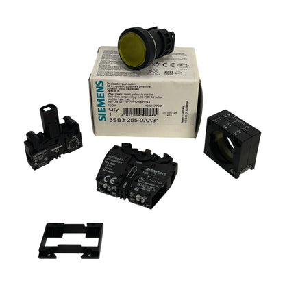 Siemens 3SB3255-0AA31 Drucktaster Ersatzteil Technik Einsatz Industrie Betrieb