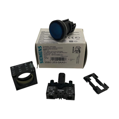 Siemens 3SB3253-0AA51 Drucktaster Ersatzteil Technik Einsatz Industrie Betrieb